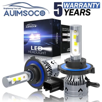 For Mitsubishi Eclipse 2006-2012 LED Headlights KIT High Low Light Beam Bulb - Image 1 of 4