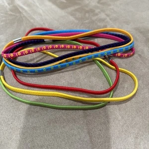 7 Stück dünne elastische Sport Stirnbänder dünne sportliche Haarbänder - Neu ohne Etikett - Bild 1 von 4