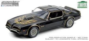 1/18 1977 PONTIAC FIREBIRD TRANS AM STARLITE BLACK WITH GOLDEN EAGLE HOOD 19098 - Bild 1 von 1