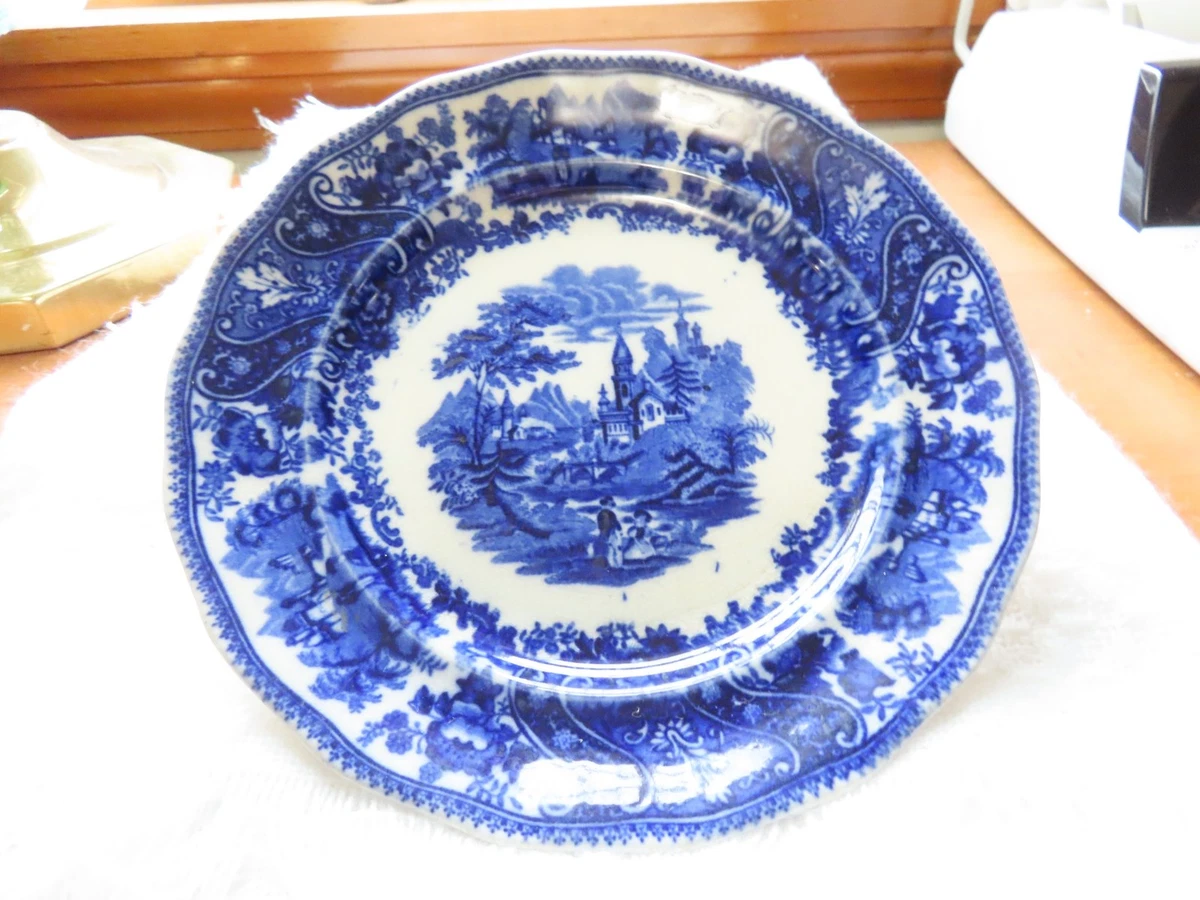 アンティーク フローブルー Flow blue England バーレイ バーレイ フローラがピンク＆ブルーで再生産！ | ANTROな日々