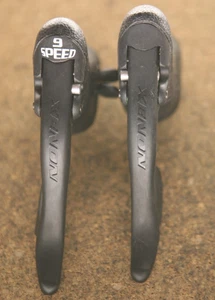 Vintage NOS NEW Campagnolo Xenon 2 x 9 speed ergopower shifters shifter set - Picture 1 of 4
