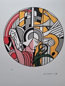 Certificado firmado por Roy Lichtenstein - Solomon - Imagen 1 de 7