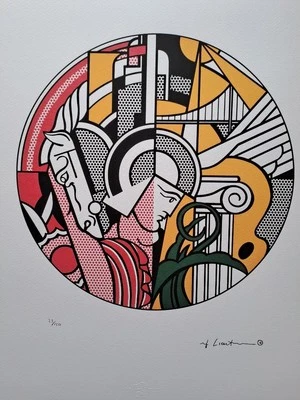 Roy Lichtenstein Signed - Solomon - Certificate - Image 1 of 4