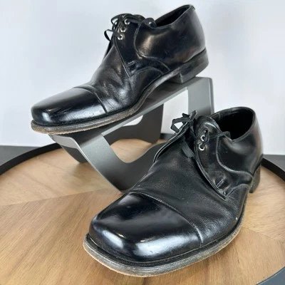 Винтажные мужские туфли Weyenberg Massagic размер 11,5C 464073 черные парадные туфли - Изображение 1 из 4