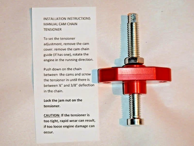 Ajustador de tensor de cadena de leva de distribución manual CCT KZ 650 750 Z1 Z1R 900 1000 ZN ZX Foto 1 de 4
