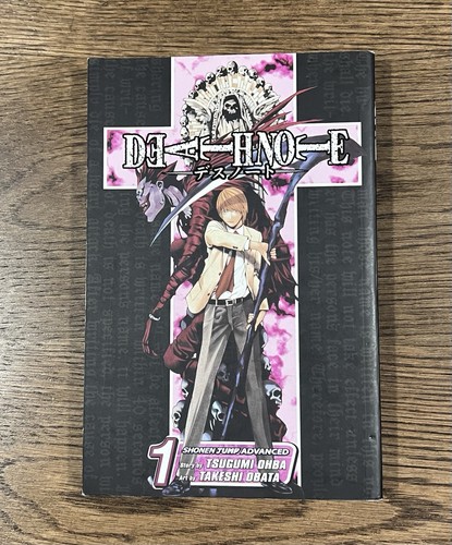 Death Note Volume 1 by Tsugumi Ohba Shonen Jump Advanced | eBay