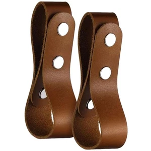 Hochwertiger langlebiger Hüftgurt Pferdepeitsche kompakter Halter Holster Studi - Bild 1 von 23