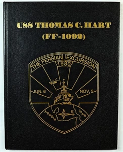 USS Thomas C. Hart (FF-1092) 1980 Persian Gulf Deployment Cruise Book - Bild 1 von 10