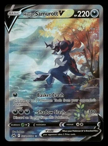 2023 Pokemon Sw&Sh Crowth Zenith GG51/GG70 Hisuian Samurott V Galarian Gallery - Picture 1 of 2