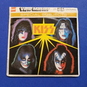 RARE gaf K71 KISS Rock Music Band Special view-master 3 Reels Packet Some Tones - Picture 1 of 6