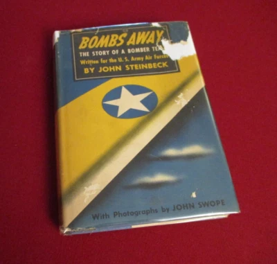 Bombs Away ~ The Story of a Bomber Team by John Steinbeck (1942) First Edition - Image 1 of 4