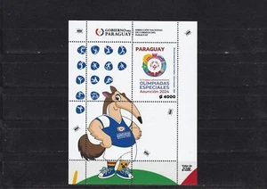 Paraguay mnh sheet special olympiads sports 2024 - Picture 1 of 1