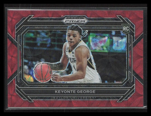 KEYONTE GEORGE 2023 Prizm Draft Picks Red Scope Rookie 61/88 BAYLOR UNIVERSITY
