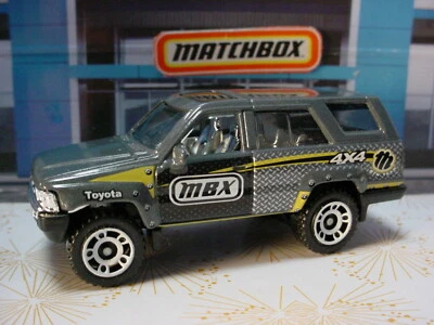 htf Matchbox 1985 TOYOTA 4RUNNER ☆gray☆2013 explorers ☆new Loose - Image 1 of 3