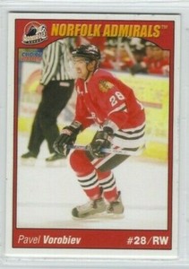Pavel Vorobiev 2004-05 Norfolk Admirals (AHL) 