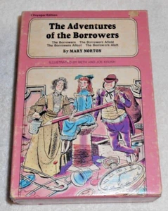 The Adventures of the Borrowers by Mary Norton, 4 Paperbacks, 1950's - Picture 1 of 1