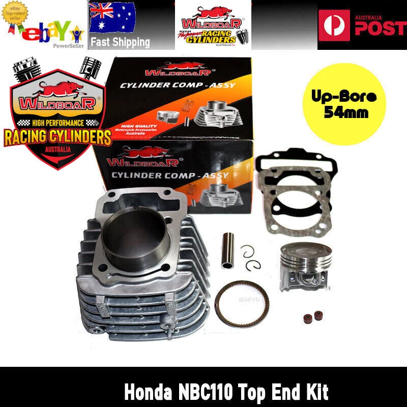 130cc Big Bore 54mm Cylinder Piston Rings Kit Honda NBC110 NBC 110 Super Cub - image 1 of 4