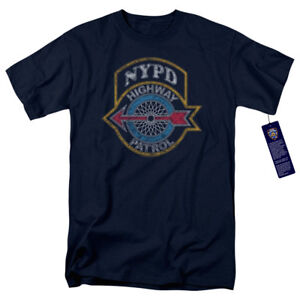 NYPD Highway Patrol Officially Licensed NYC Police Department Adult T-Shirt