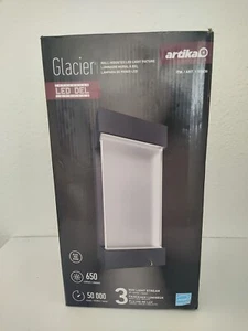 🌟Artika • Glacier • Integrated LED • Indoor/Outdoor • Hardwired • 3 Way Light - Picture 1 of 5