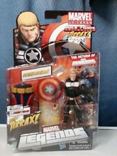 HASBRO MARVEL LEGENDS BAF TERRAX SERIES STEVE ROGERS CLEAR SHIELD VARIANT NEW