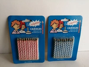 STOCK 8 BLISTER CON 80 CANDELINE CHE SI RIACCENDONO MAGICAMENTE! - Picture 1 of 3