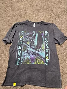 NOTHING BAND THE WORLD IS NOISY T SHIRT XL SHOEGAZE SHIRT WHIRR - Picture 1 of 3