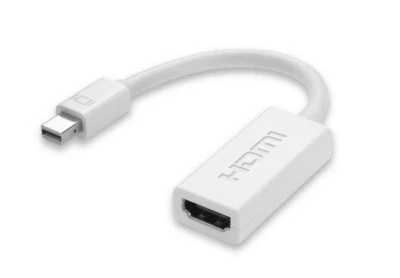 Belkin Mini DisplayPort to HDMI Adapter 4K for MacBook F2CD078dsAPL Free Postage - Image 1 of 4
