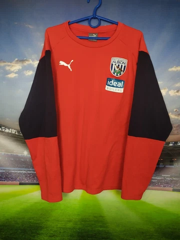 West Bromwich Albion Sweater Pullover LARGE Soccer Puma Cover