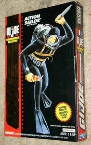 1993 GI Joe Action Sailor Navy Frog man Commemorative Collection NIB Military - Picture 1 of 4