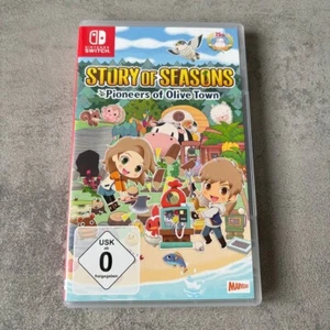 Story of Seasons Pioneers of Olive Town Nintendo Switch Copertina in Tedesco - Foto 1 di 6