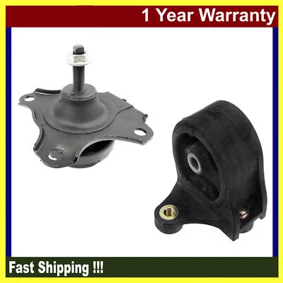 For Acura El Base 1.7L 2002-2004 Engine Motor Mount Set 2PCS 6588 6591 M2683 - Image 1 of 3