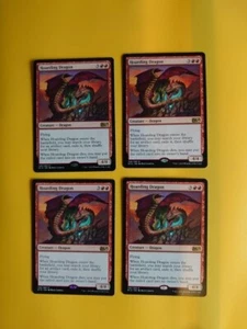 MTG Karte. Hortender Drache Spielset 4 Karten Core Set 2015. M15 selten - Bild 1 von 7