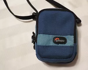 Lowepro Ridge 10 ARCTIC BLUE/BLACK Digital Camera Pouch Shoulder Bag - Picture 1 of 10