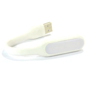 Souple LED Lumière Vive USB Alimenté Usages Multiples Portatif PC Blanc [008030] - Photo 1/14