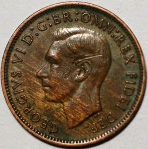 Great Britain Farthing 1952 George V KM#843 - Picture 1 of 2