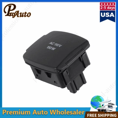 Center Console Rear AC Power Outlet 110V 150W GB5T-19G247-AA For Ford Explorer - Image 1 of 4