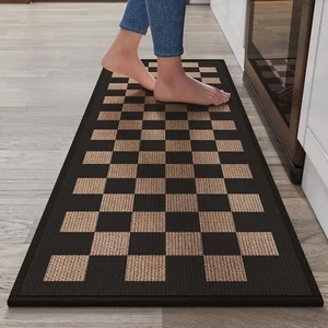 Kitchen Rugs Non Slip Washable Anti Fatigue Cushioned Kitchen Mats for Floor ... - Picture 1 of 8