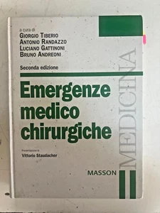 EMERGENZE MEDICO CHIRURGICHE AA.VV. MASSON \ RILEGATO - Foto 1 di 1