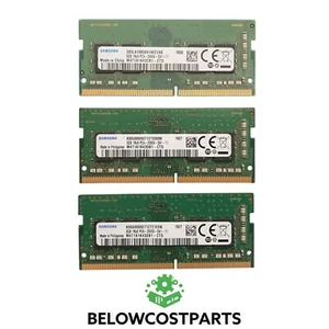 Lot Of 3 Samsung M471A1K43DB1-CTD 8GB 1Rx8 PC4-2666V-SA1-11 Laptop RAM Memory - Picture 1 of 3