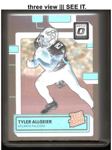 ππππππ TYLER ALLGEIER 2022 Panini Optic RC Rated Rookie Silver Holo #278 - Picture 1 of 6