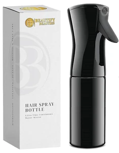 Hair Spray Bottle – Ultra Fine Continuous Water Mister for Hairstyling, Cleaning - Picture 1 of 12