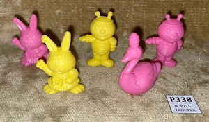 5 MY LITTLE PONY G1 BABY BONNET SCHOOL OF DANCE FIGURES BEE BUNNY SWAN MLP PARTS - Picture 1 of 5