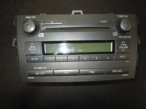 2009 TOYOTA COROLLA OEM 6 DISC CD MP3 WMA XM PLAYER #86120-02800(R-142 - Picture 1 of 3