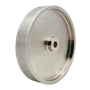 Muela abrasiva UF-SHARP 8 pulgadas CBN grano 180, diámetro de 5/8", 1,5" de ancho - Imagen 1 de 7