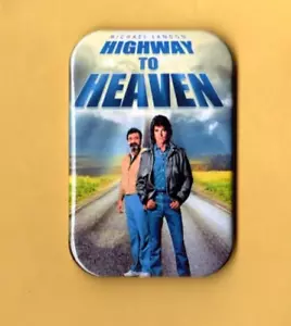 HIGHWAY TO HEAVEN TV SHOW REFRIGERATOR MAGNET 2"X3" WITH ROUNDED CORNER - Picture 1 of 2