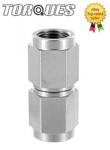 Adaptador AN -3 (AN3 3AN) hembra a hembra accesorio en acero inoxidable - Imagen 1 de 1