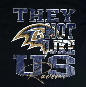 Baltimore Ravens They Not Like Us t-shirt NEW NFL football Lamar Jackson - Picture 1 of 5