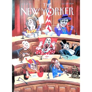 New Yorker Magazine OCT 27 2014 The Obama Brief Ebola Wars Billy Joel - Picture 1 of 6