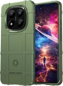 Funda Armadura Ysnzaq para Xiaomi Redmi Note 14 Pro 5G, Grado Militar Verde - Imagen 1 de 8