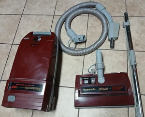 Aspiradora de bote Panasonic MC-V9647 vintage PROBADA FUNCIONANDO *FALTAN ACCESORIOS - Imagen 1 de 24